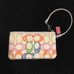 Coach wristlet
